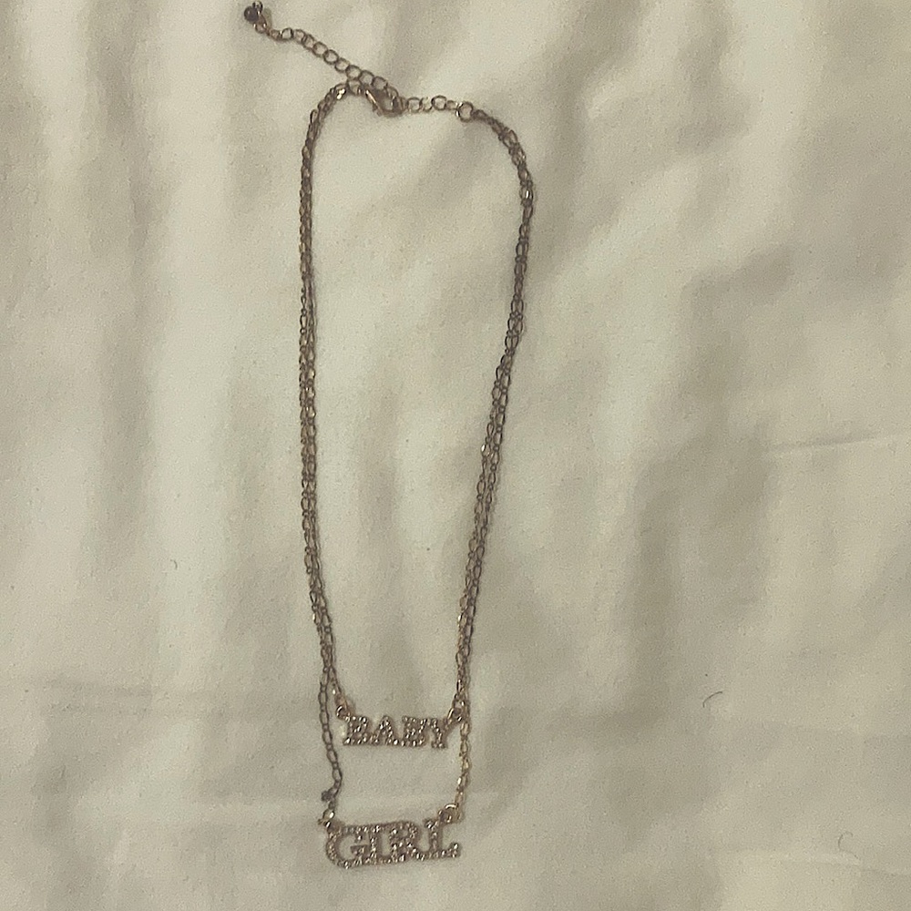 A Baby Girl necklace from rue21